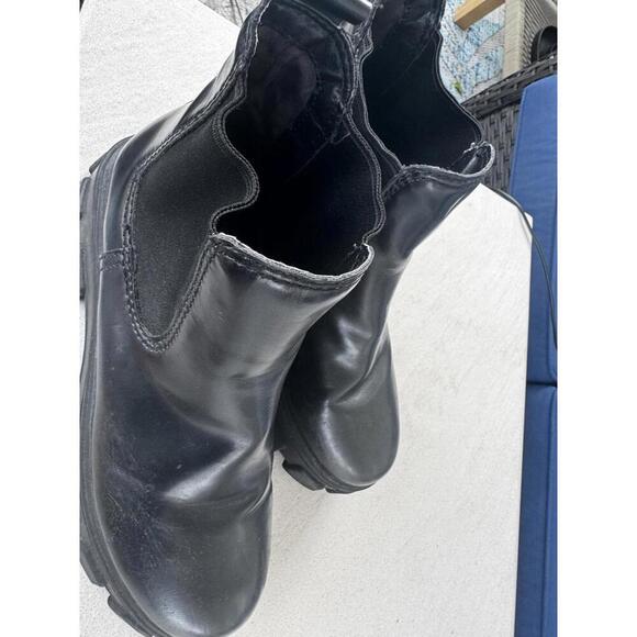 Circus by Sam Edelman Black Platform Chelsea Boots Womens Sz 8 Streetwear Biker - Picture 2 of 5